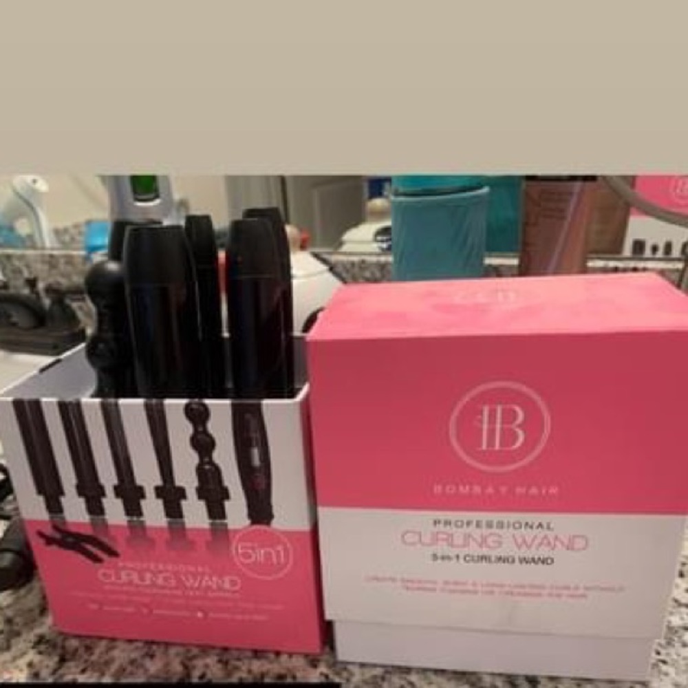 Bombay Hair 5 in 1 Curling Wand